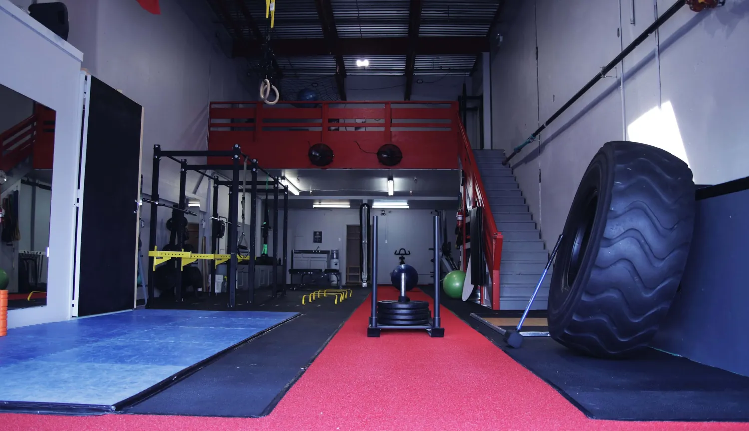Private gym facility at Kenaz Training in Langley, BC